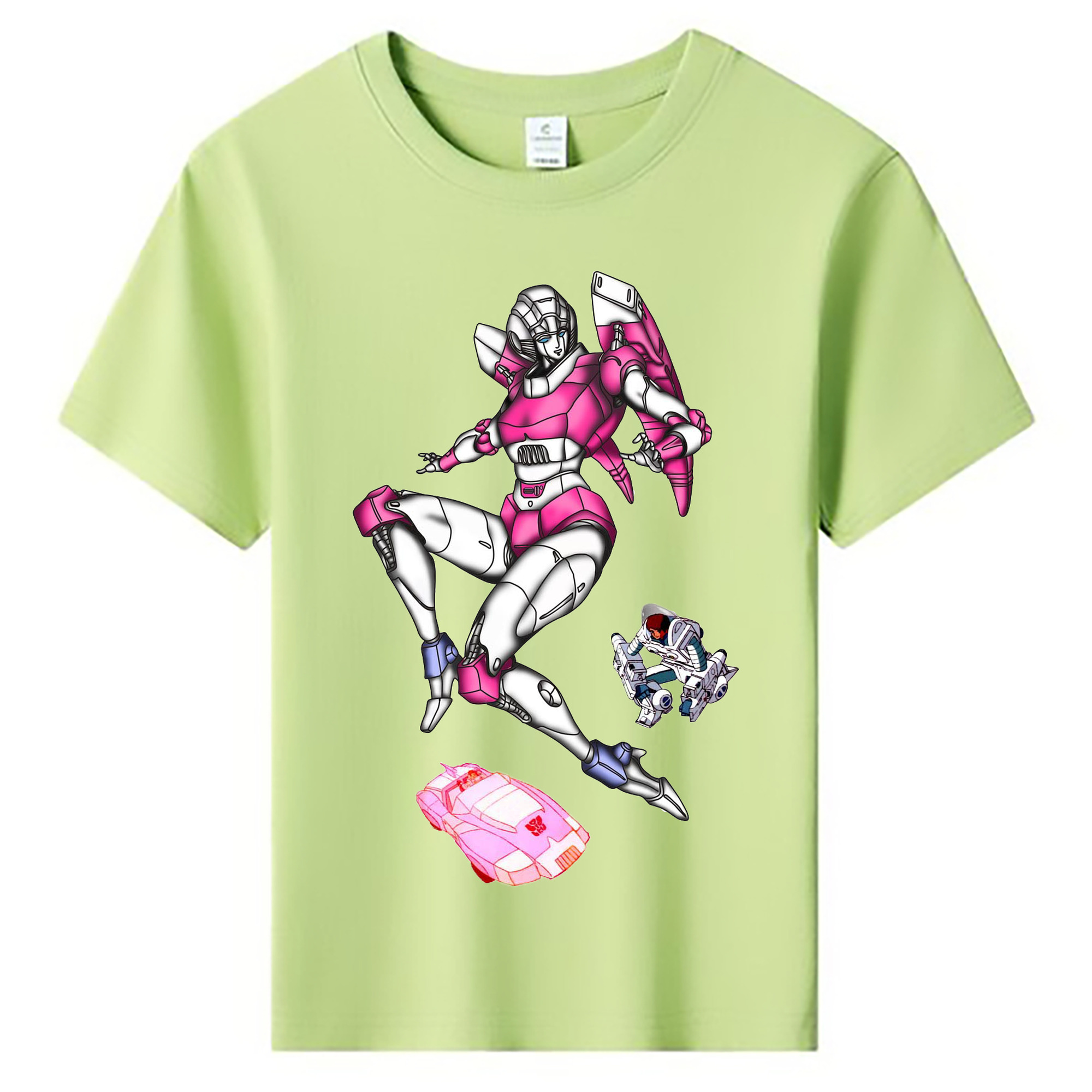 （画像用）  綿100％キッズTシャツ（フロントプリント）